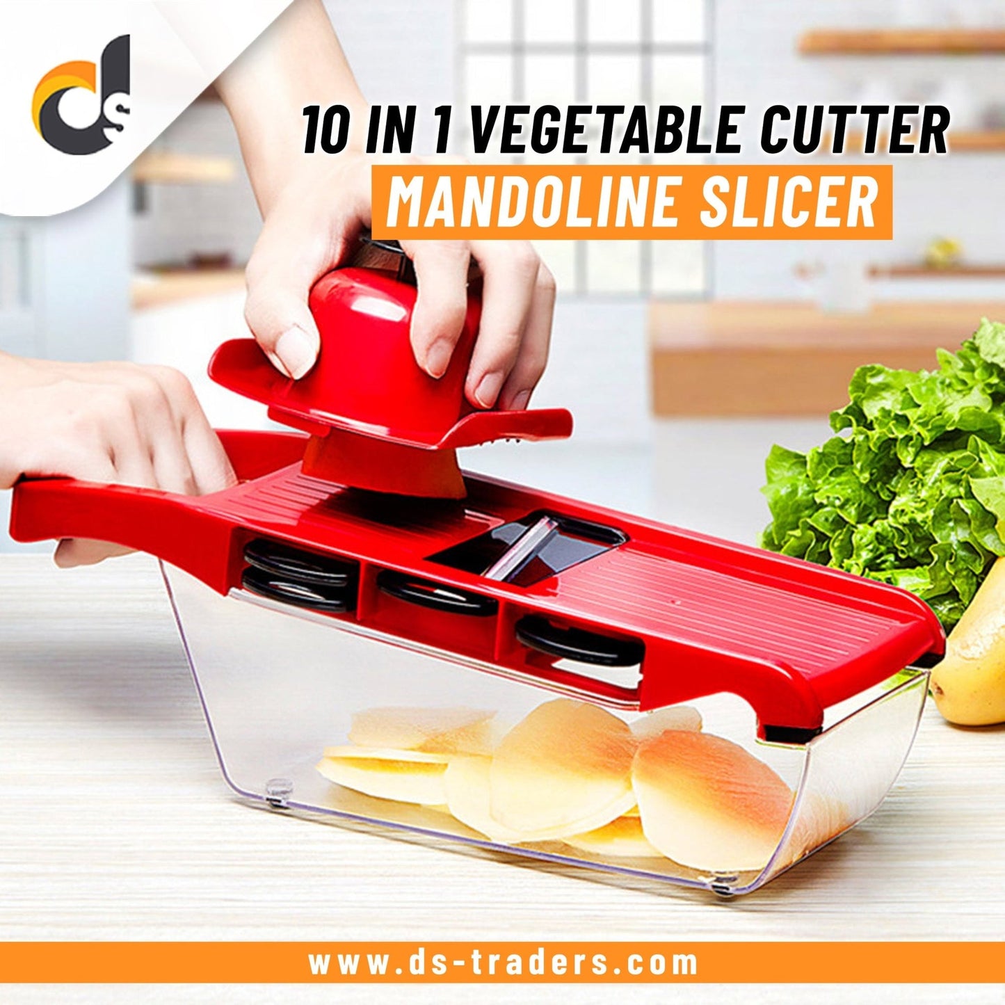 10 in 1 Vegetable Cutter Mandoline Slicer